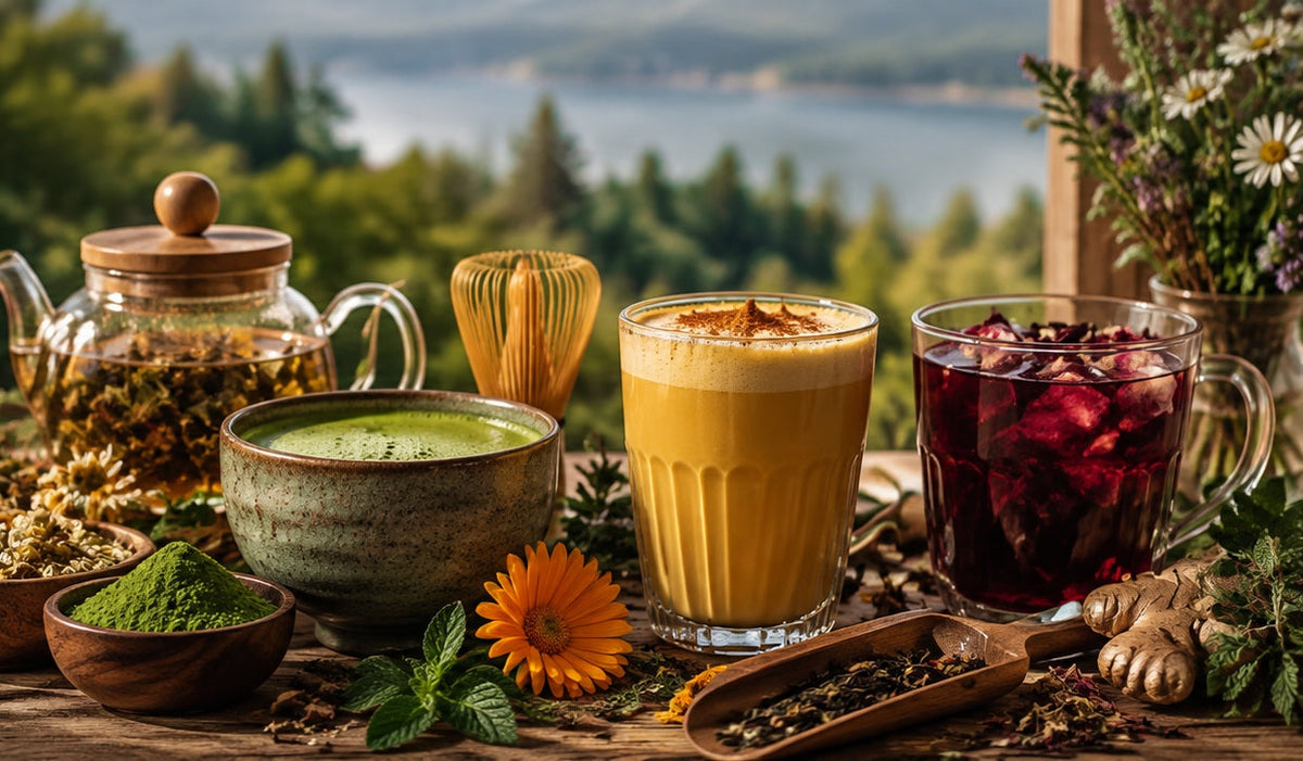 Thés, tisanes, matcha et boissons bien-être Terrame