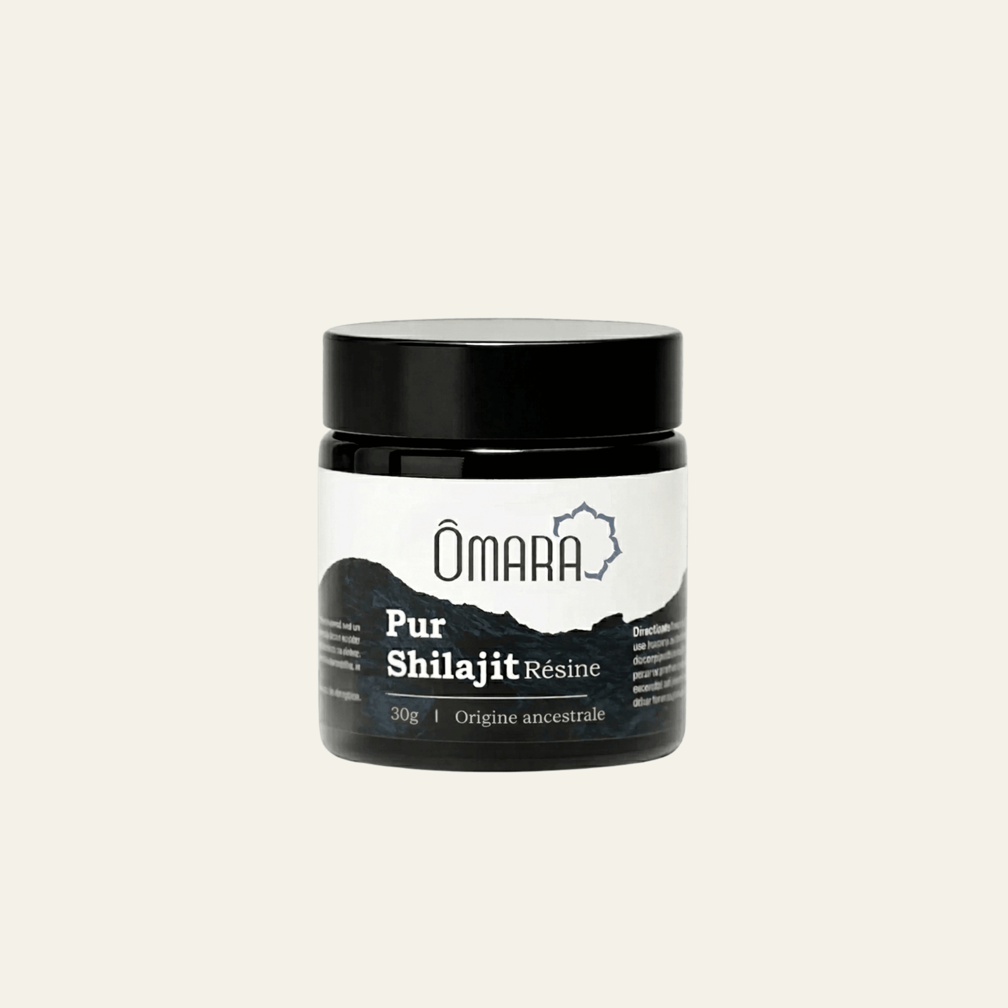 Shilajit pure résine de l'Himalaya Omara by Terrame