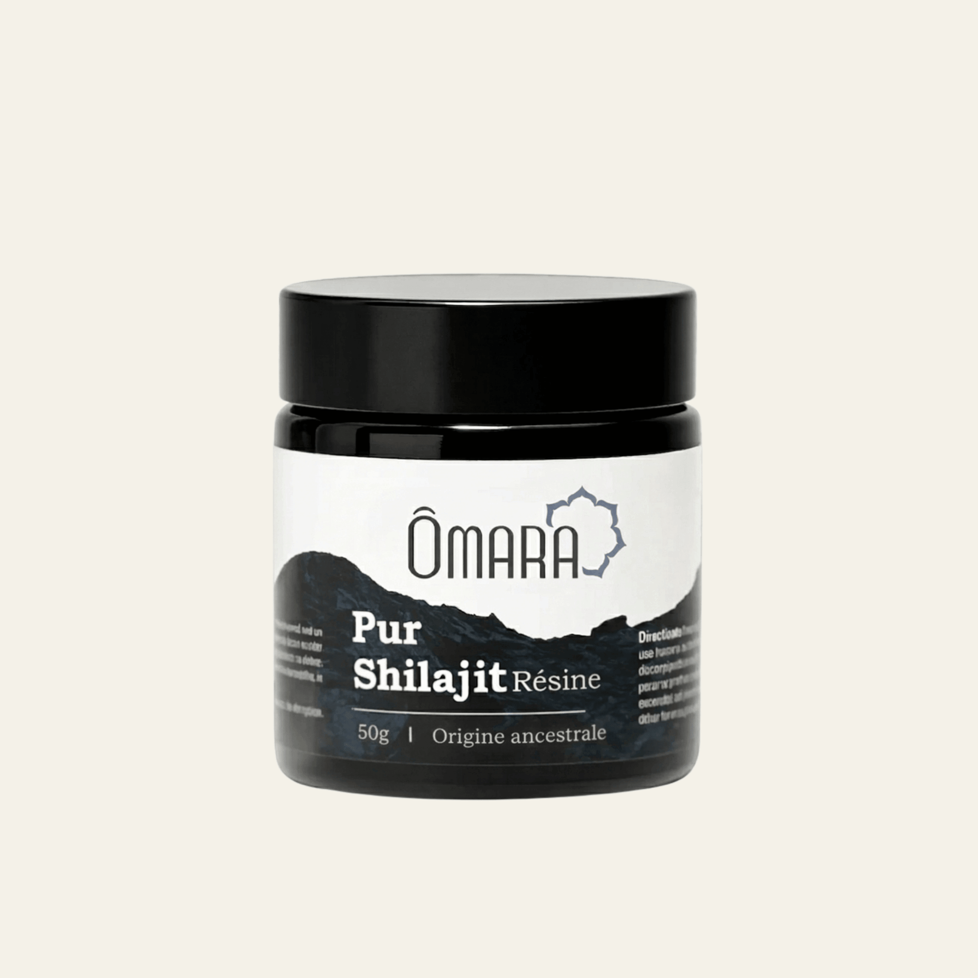 Shilajit pure résine de l'Himalaya Omara by Terrame
