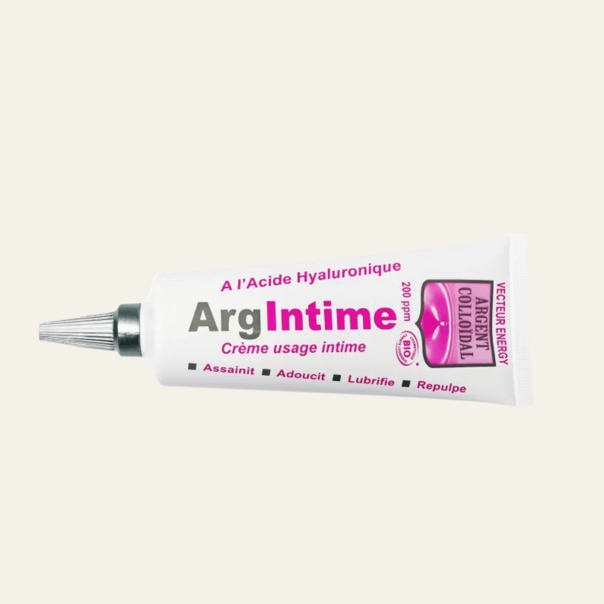 Arg’Intime Bio – Crème intime argent colloïdal 200 ppm