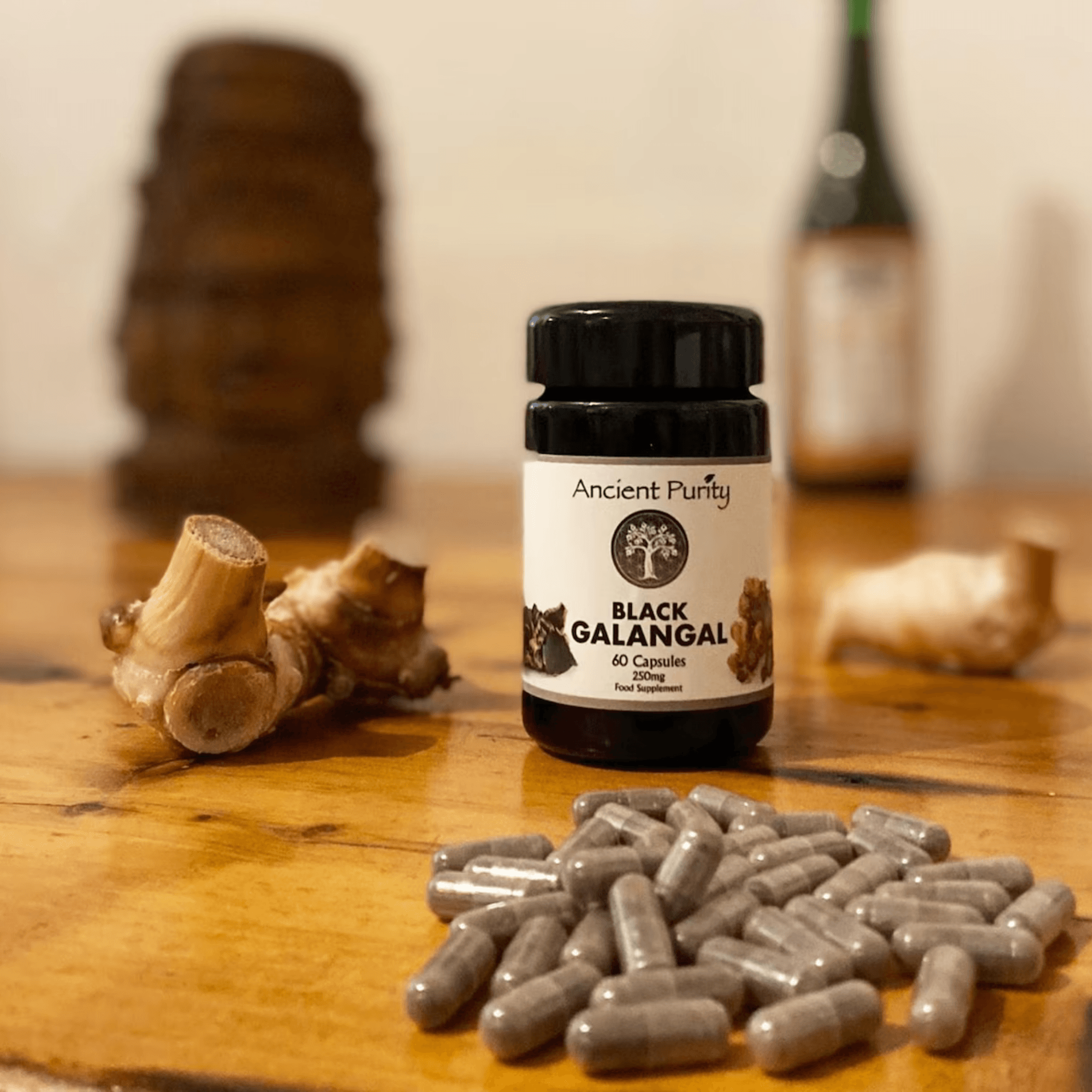 gingembre noir ou black galangal en capsules vendu en suisse chez terrame