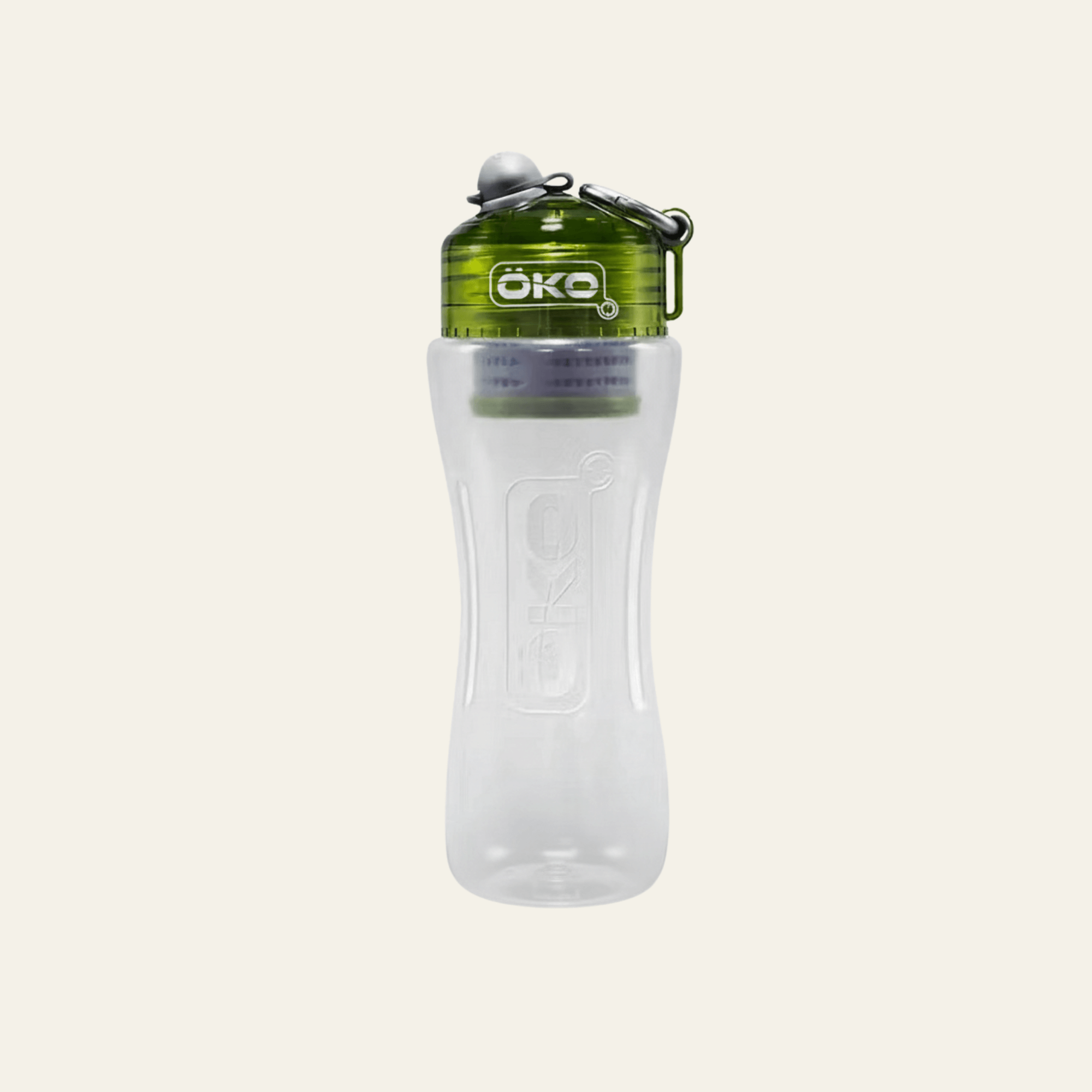 Gourde filtrante verte de la marque oko vendu par terrame