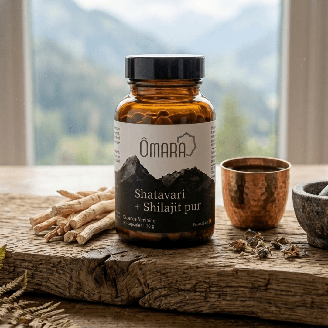 capsules de shatavari et shilajit pur pour la santé féminine