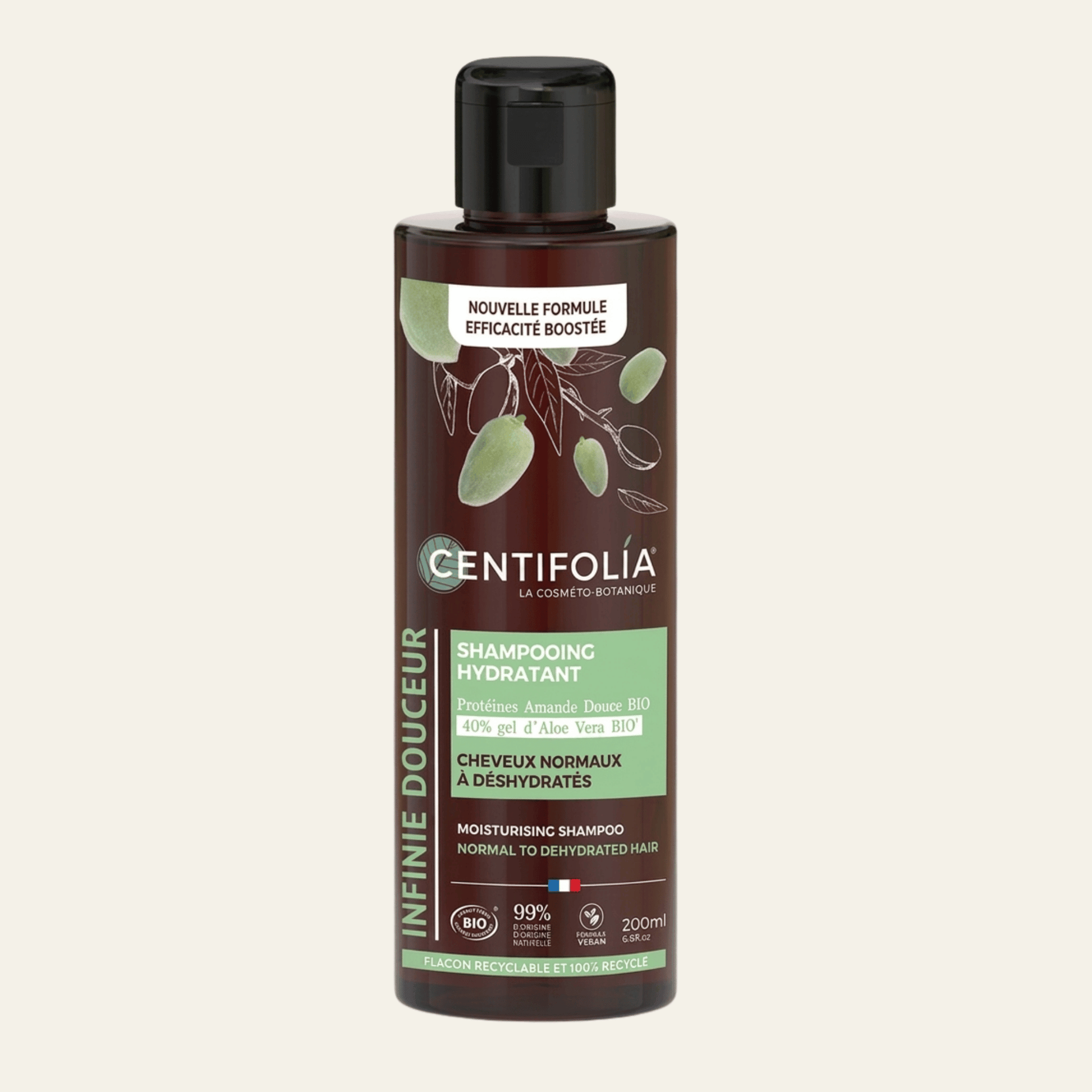 Shampooing Hydratant Amande Douce – Centifolia