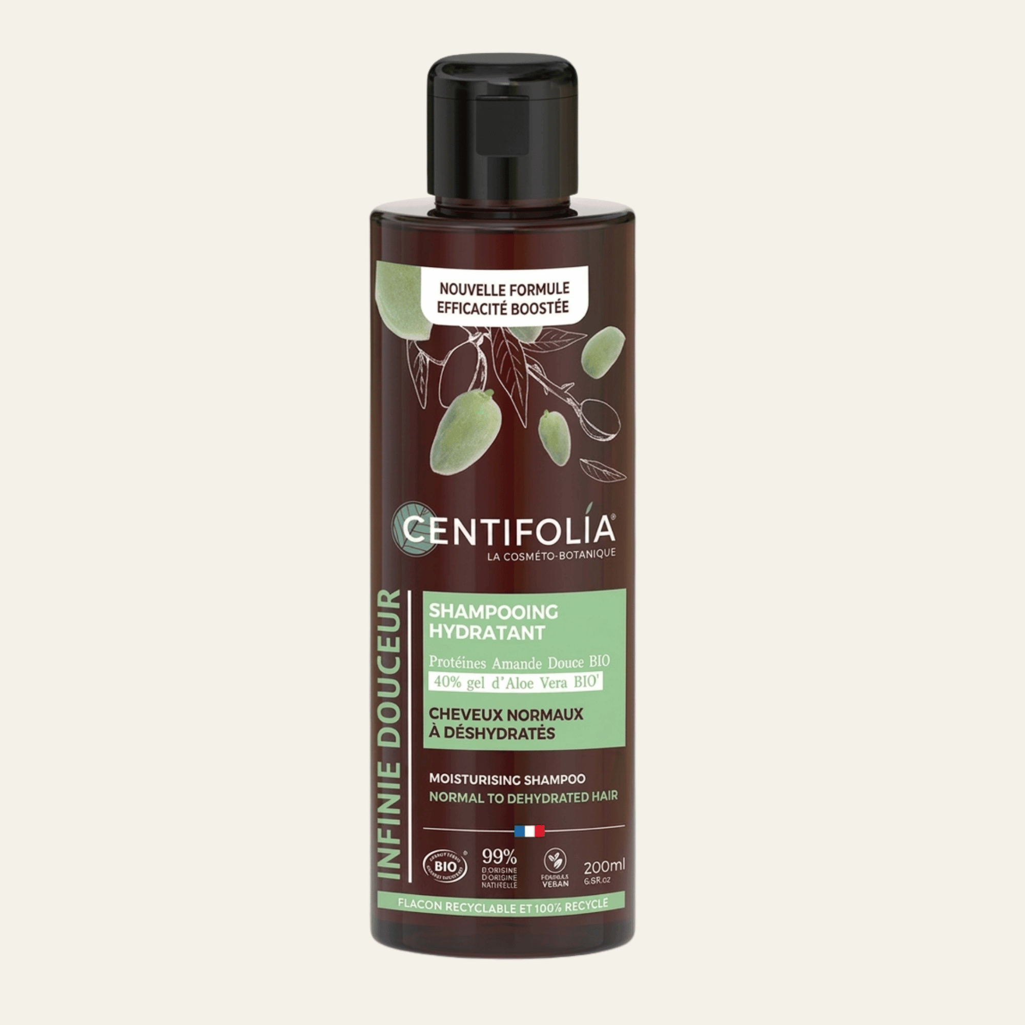 Shampooing Hydratant Amande Douce – Centifolia