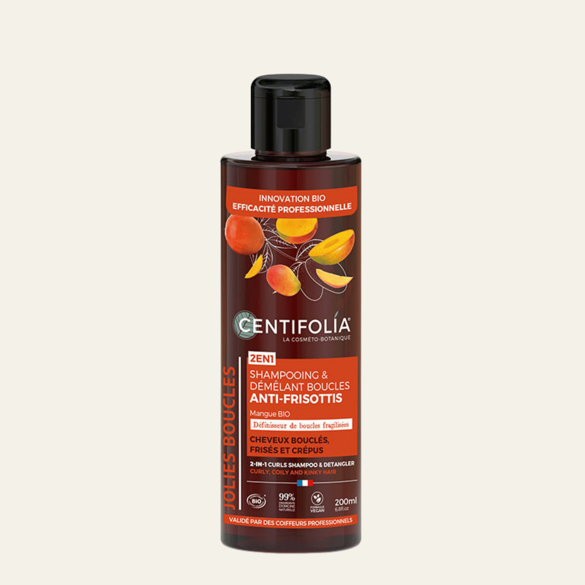 Shampooing & Démêlant Boucle centifolia, suisse et bio