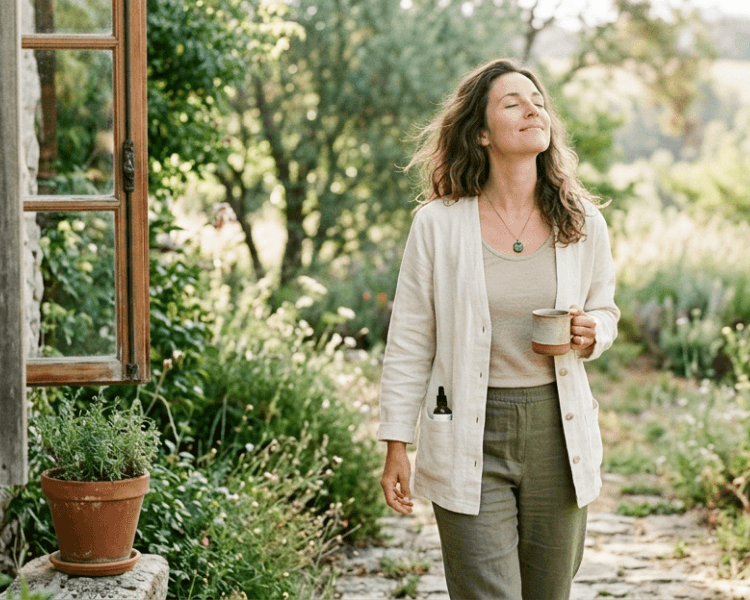 Femme représentant l'immunité