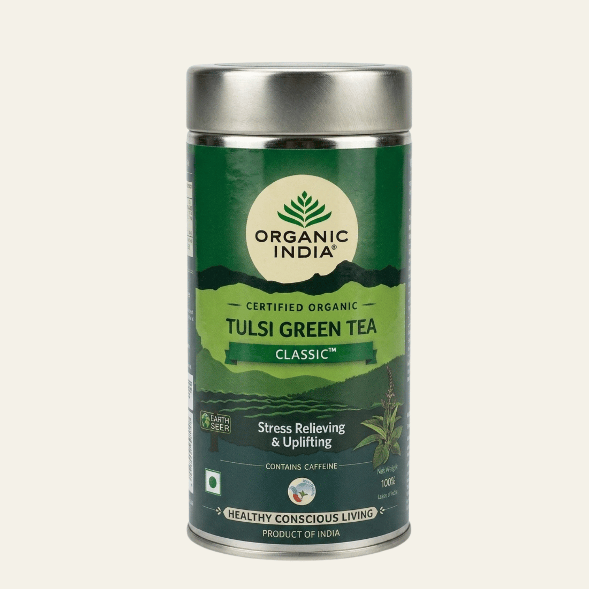 Thé vert Tulsi organic certifié provenant d'inde