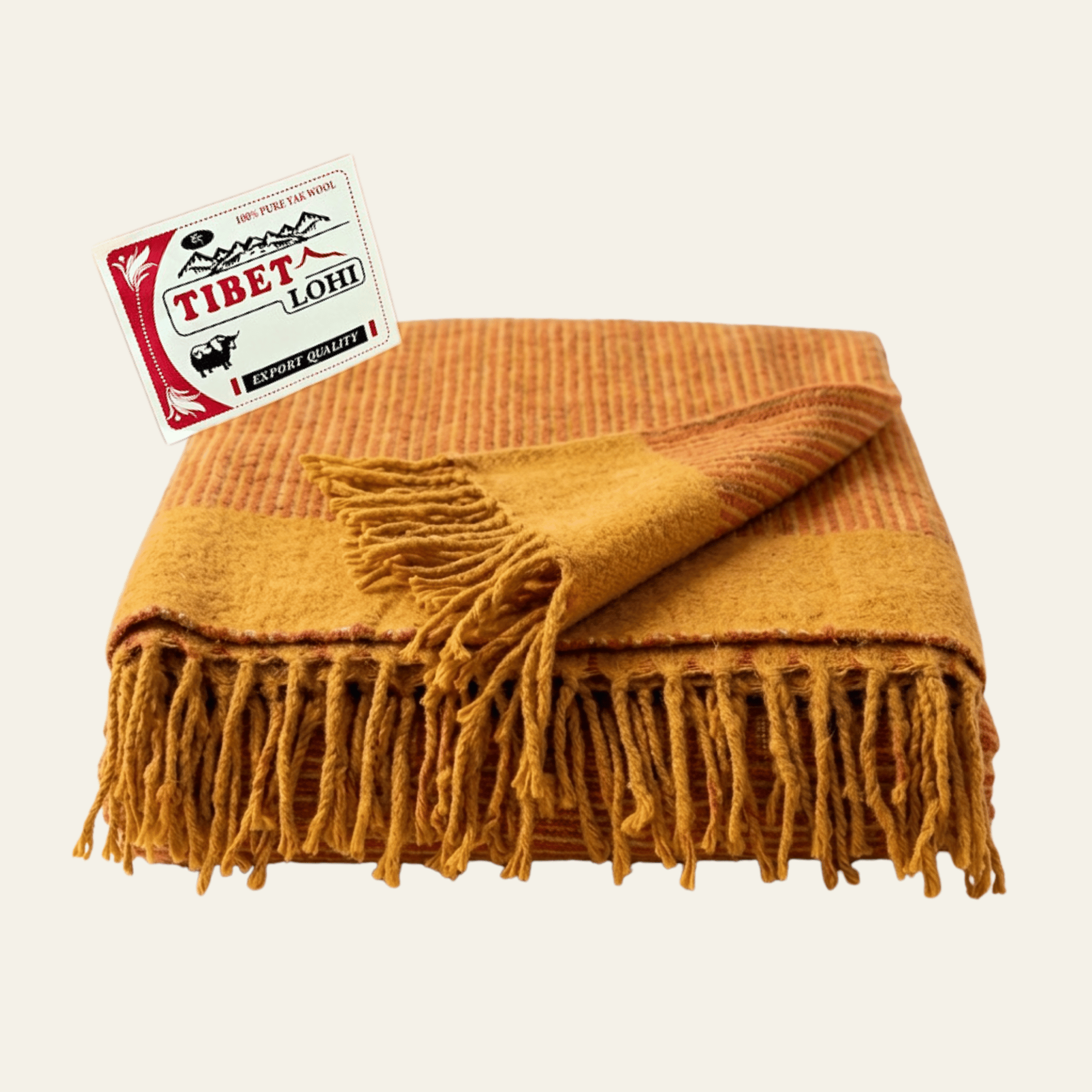Yak- und Cashmillon-Decke