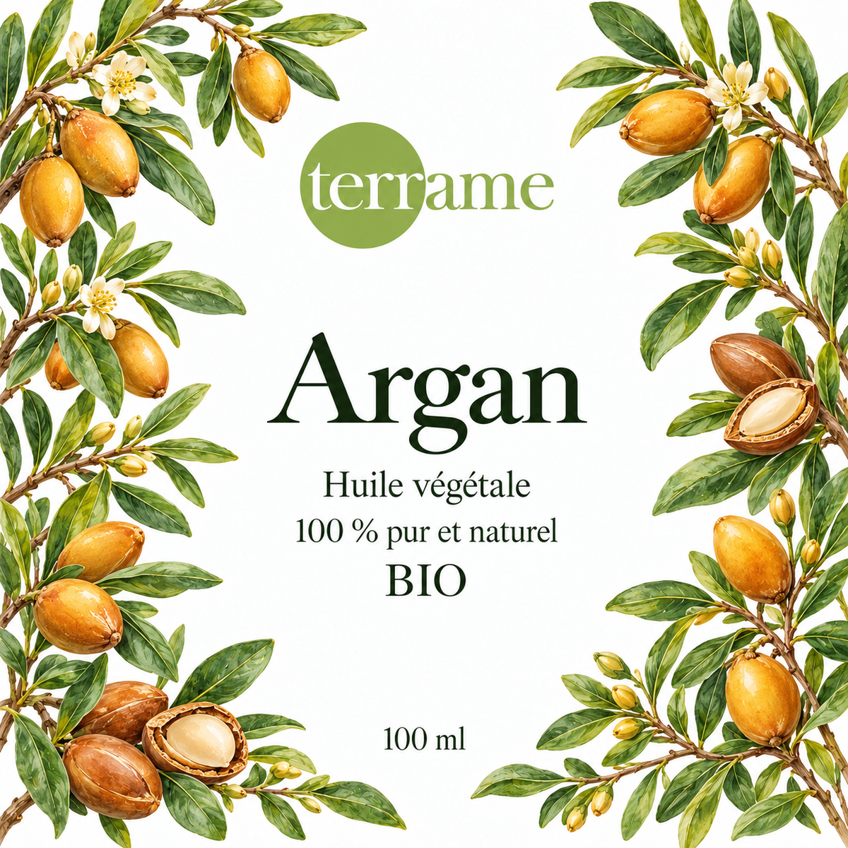 Argan bio 100 ml – Terrame