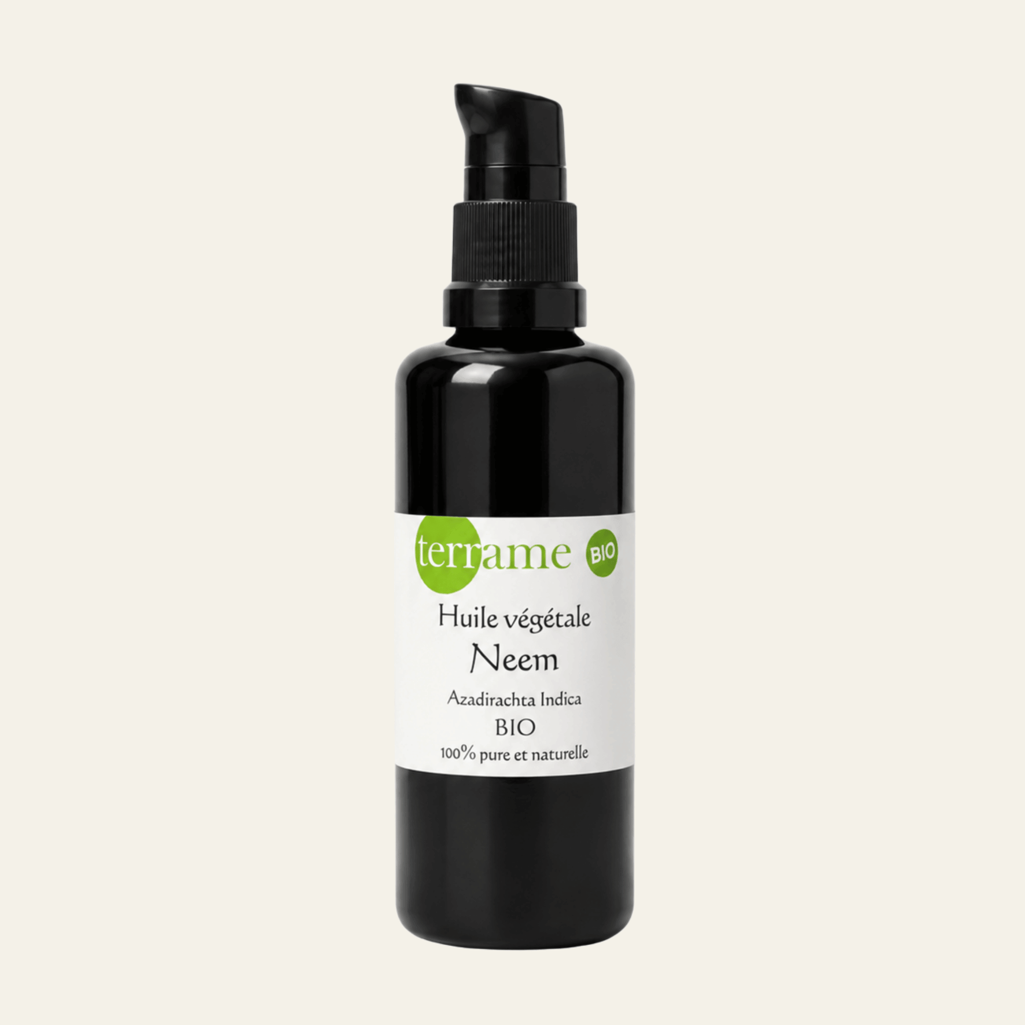 Huile végétale de Neem bio suisse vendu chez Terrame
