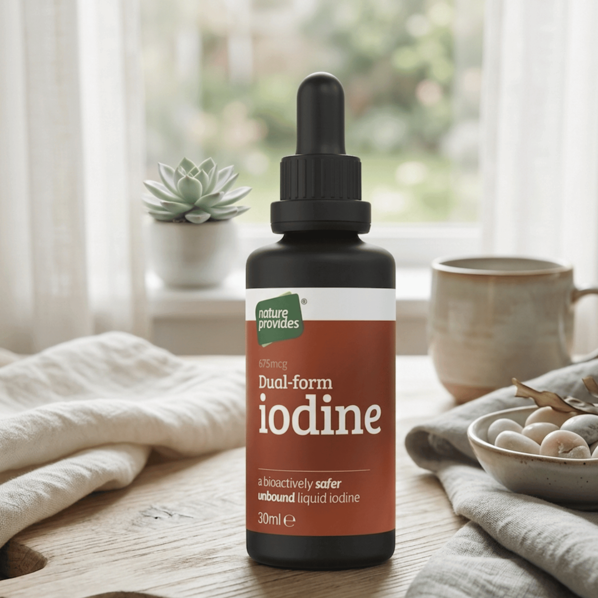 Forme dual de iodine bioactif liquide bio vendu chez terrame en suisse