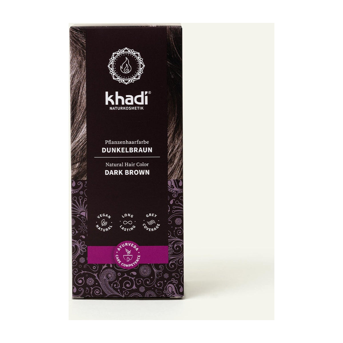 Khadi Brun Foncé – coloration végétale 100 g