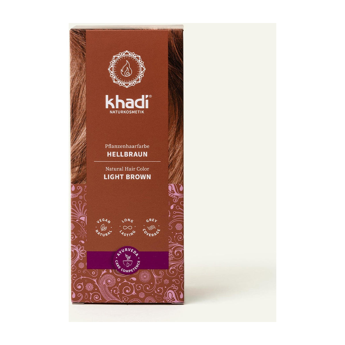 Khadi Châtain Clair – coloration végétale 100 g