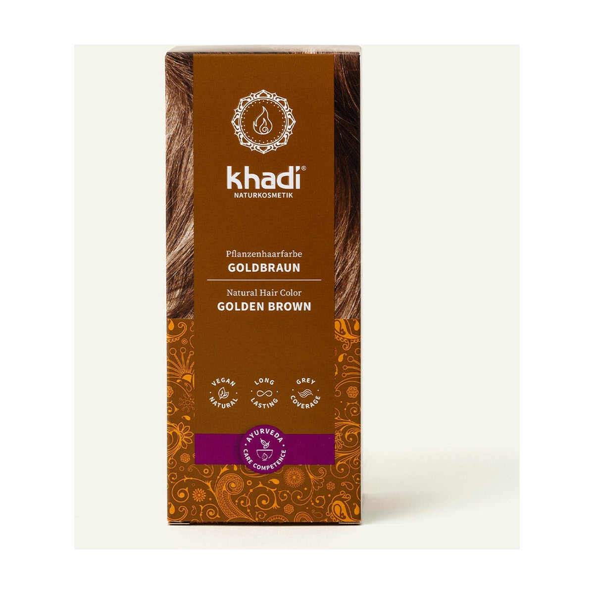 Khadi Châtain Doré – coloration végétale 100 g