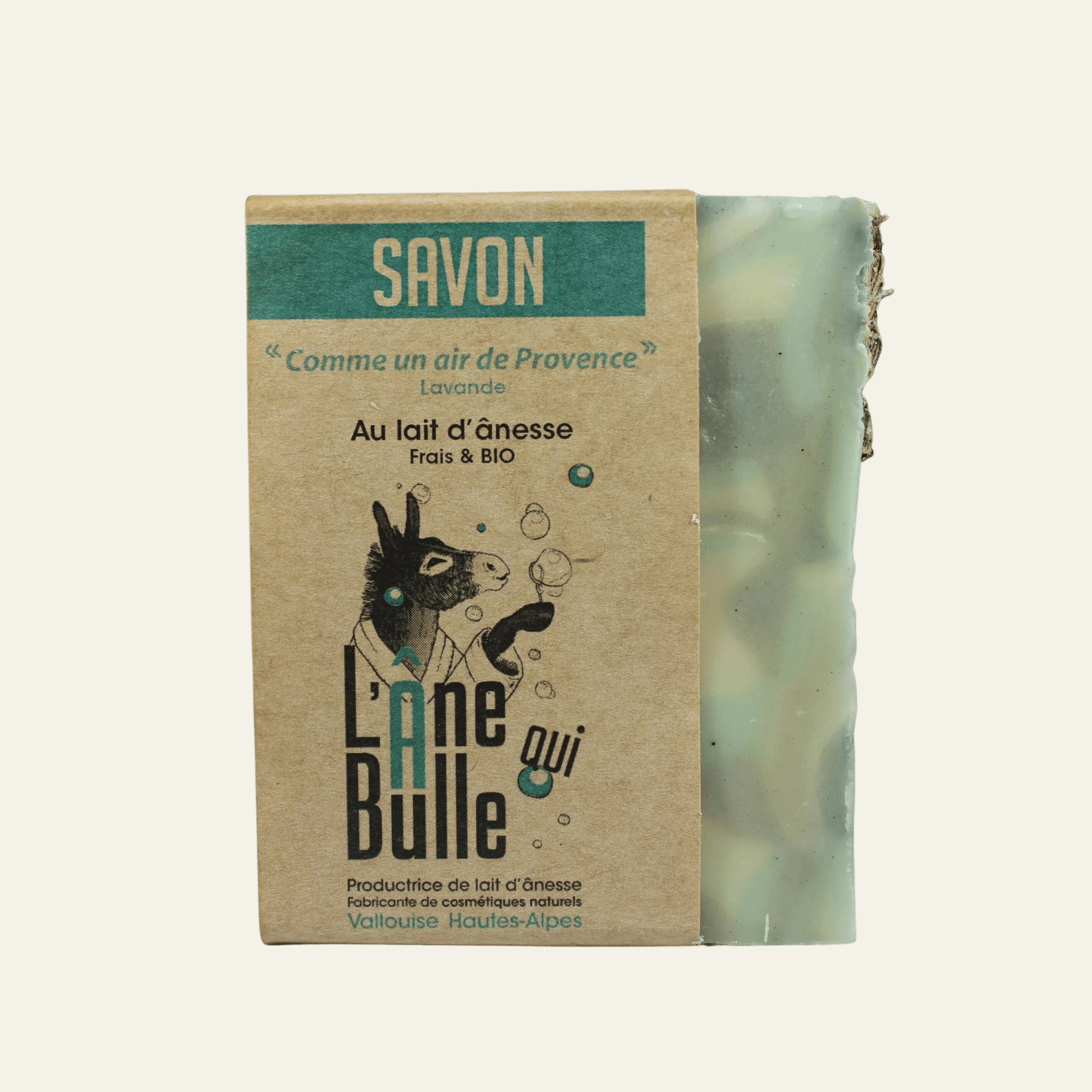 Savons au lait d’ânesse bio