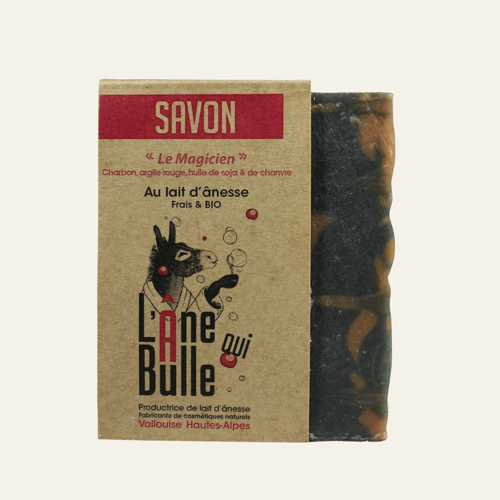 Savons au lait d’ânesse bio