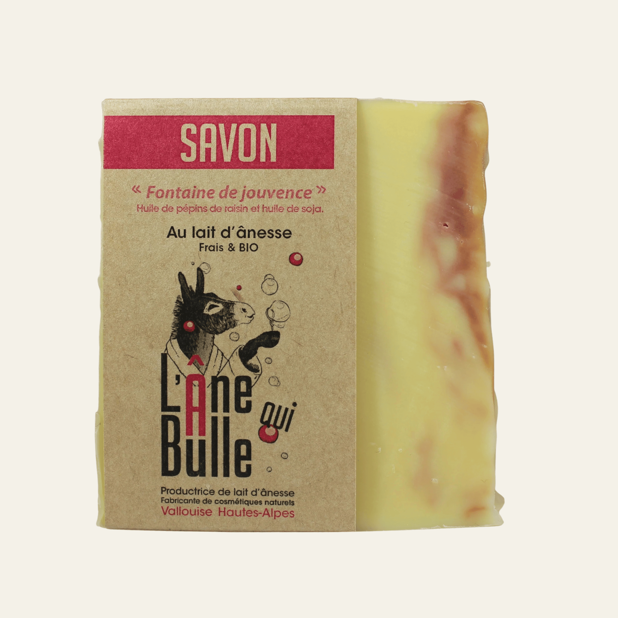 Savons au lait d’ânesse bio