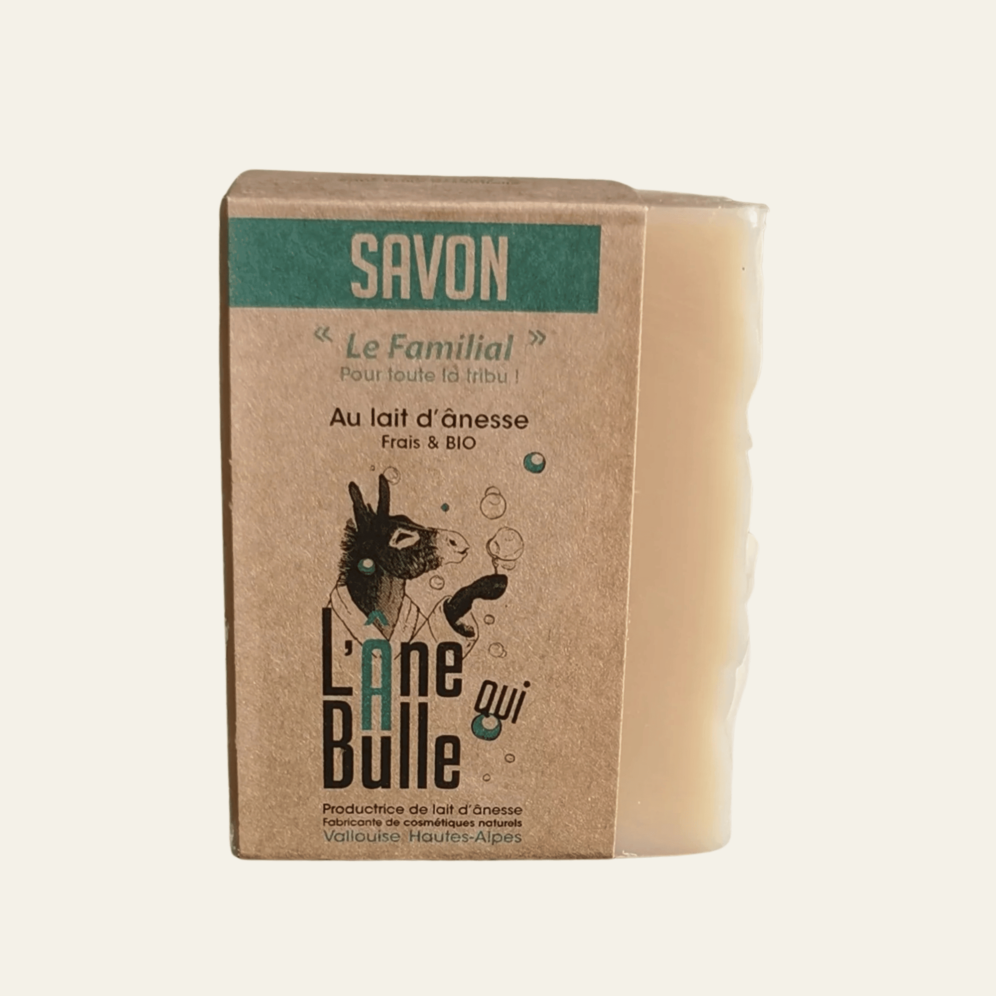 Savon au lait d'anesse bio suisse