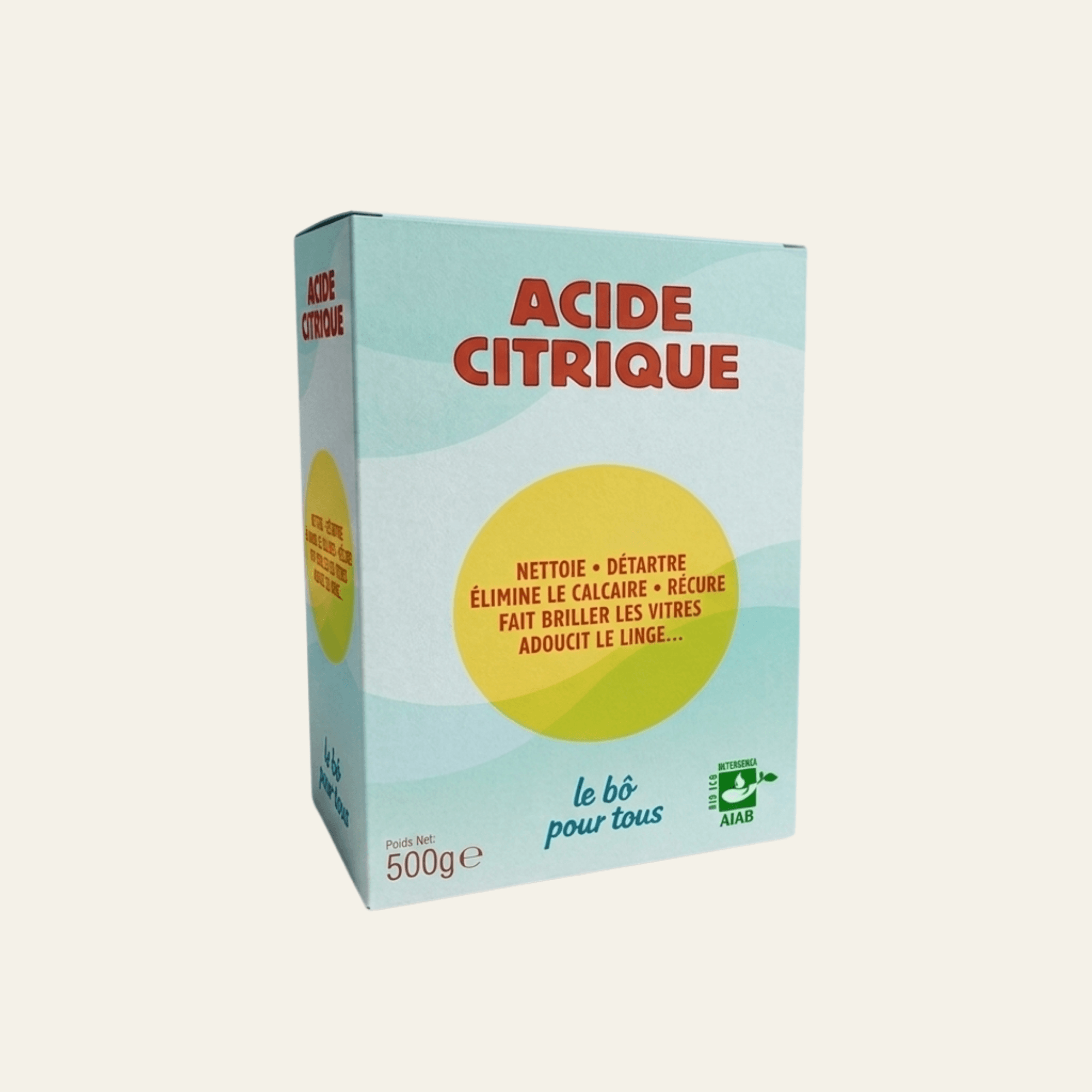 poudre d'acide citrique pour nettoyage vendu en suisse chez terrame