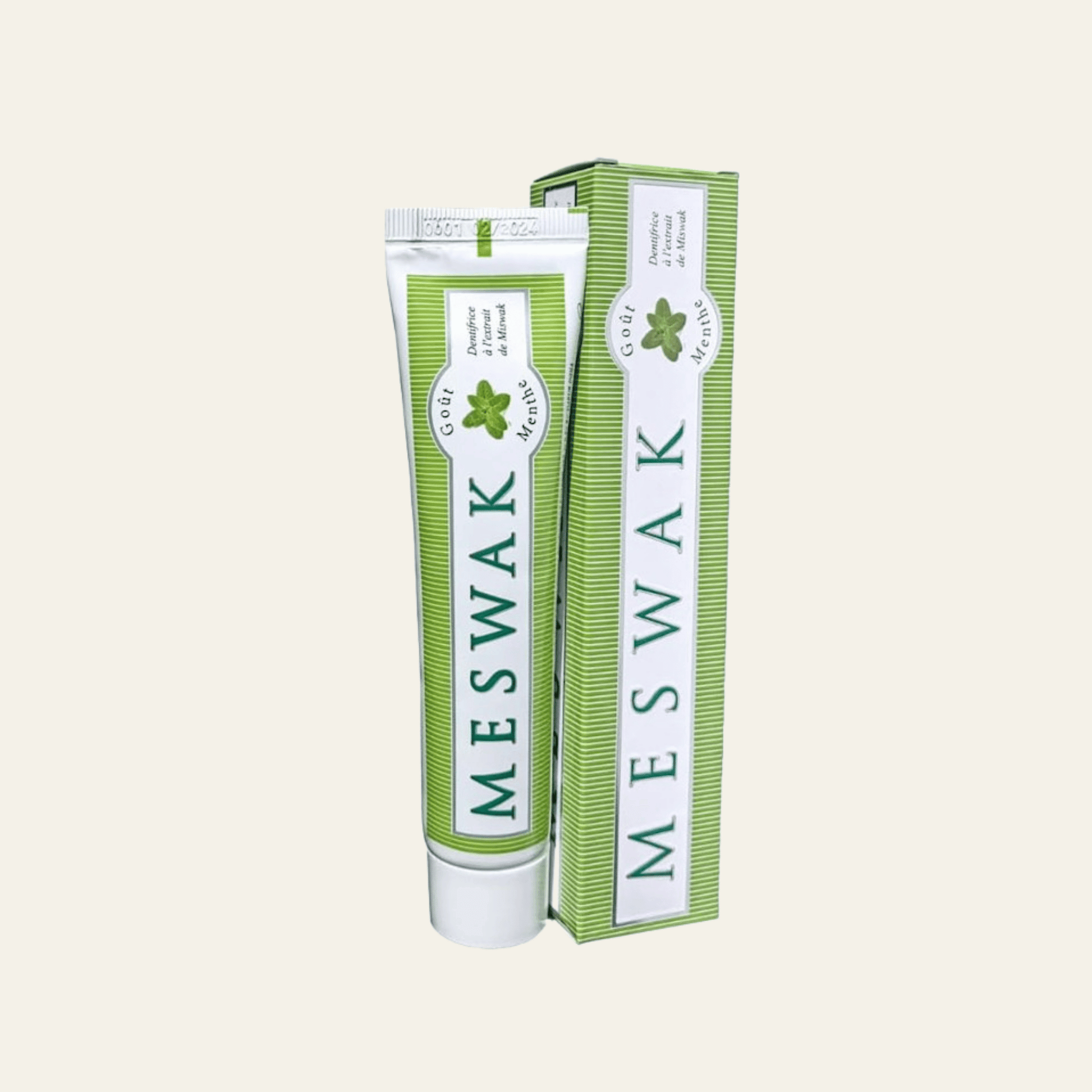 Dentifrice Meswak Menthe 100 g à l’extrait de Salvadora persica