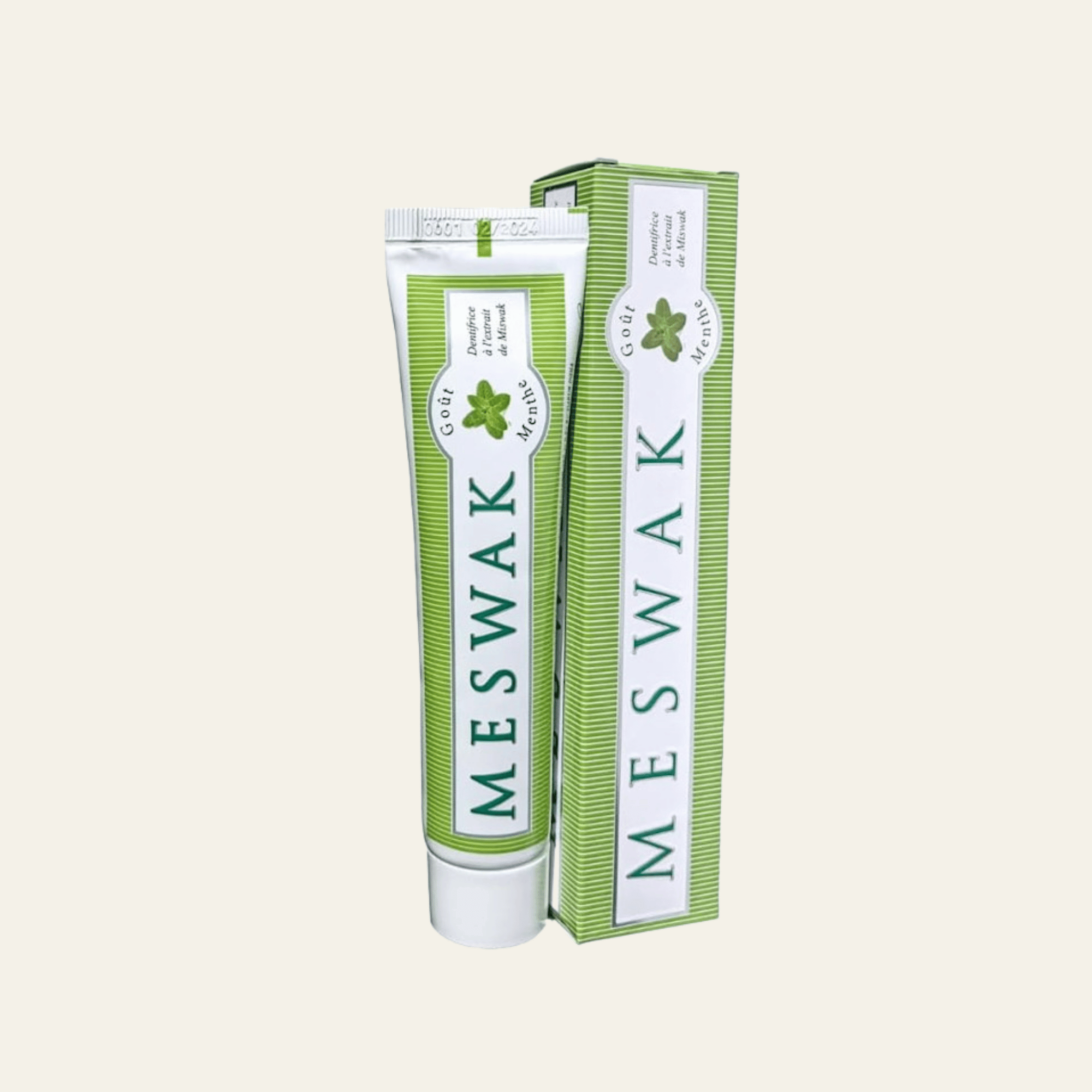 Dentifrice Meswak Menthe 100 g à l’extrait de Salvadora persica