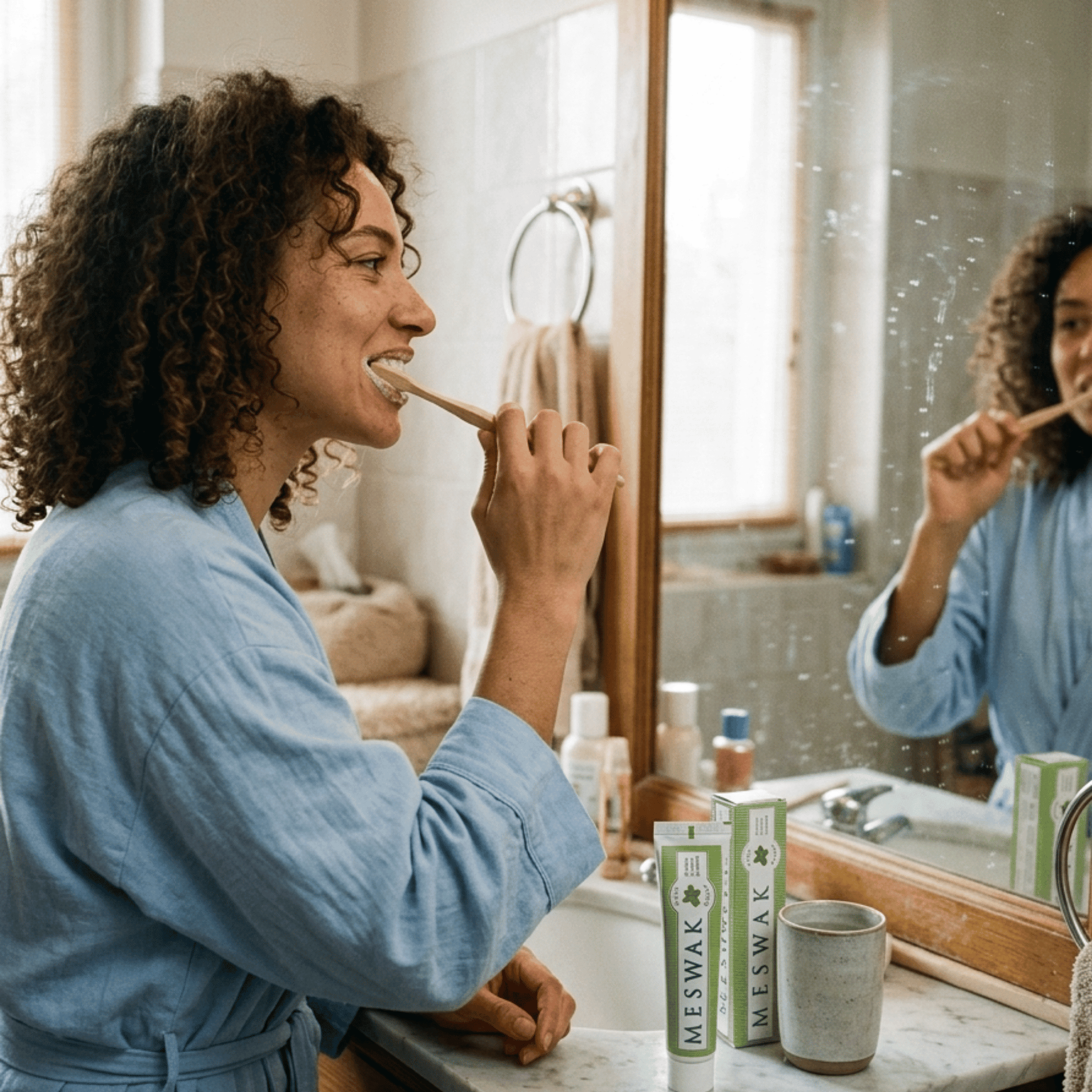 Dentifrice Meswak Menthe 100 g à l’extrait de Salvadora persica