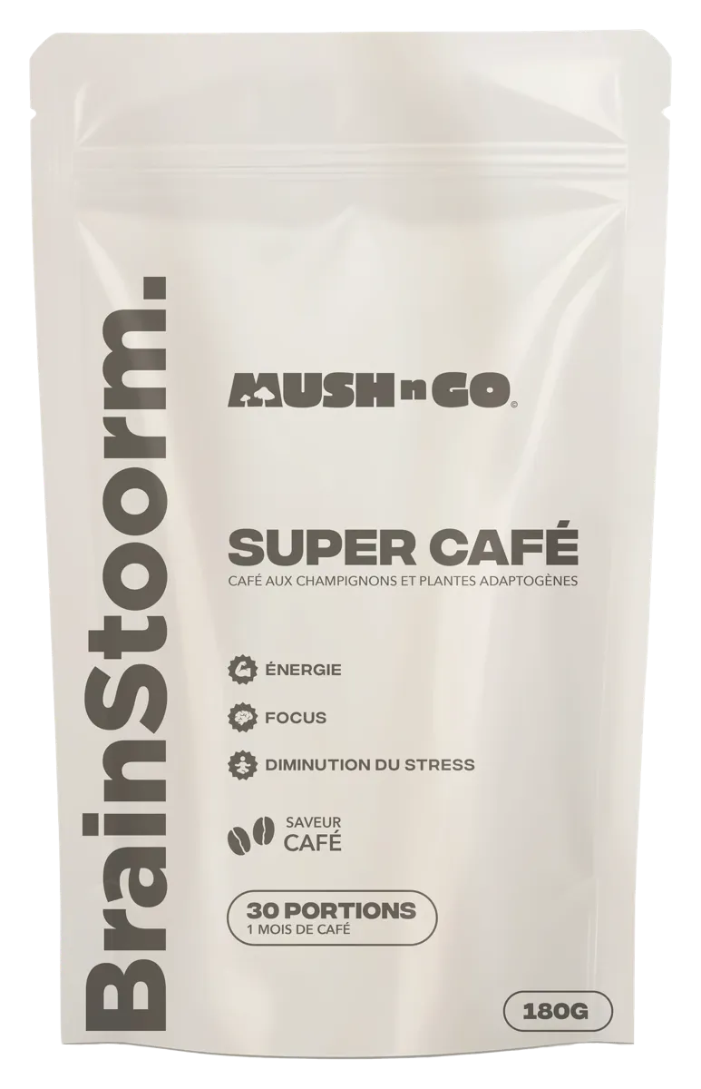 Mush n Go Brainstoorm coffee flavour pouch