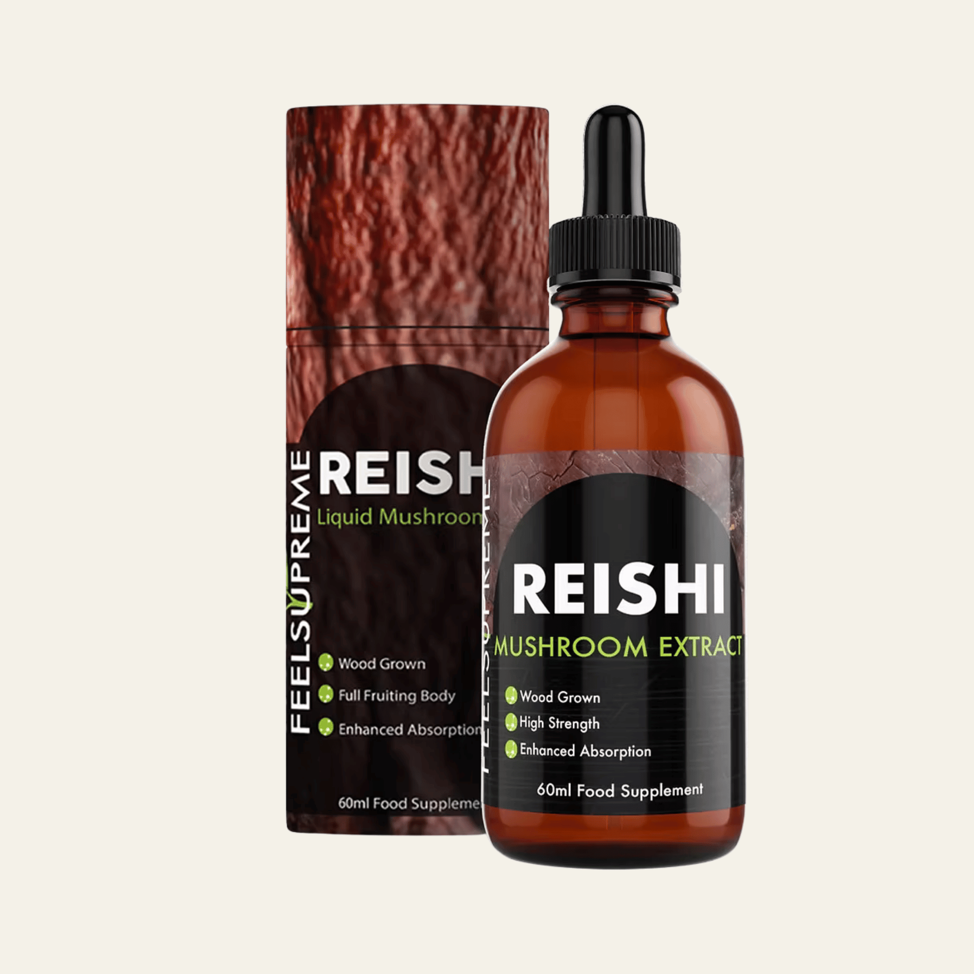 extrait de champignons bio reishi vendu en suisse chez terrame