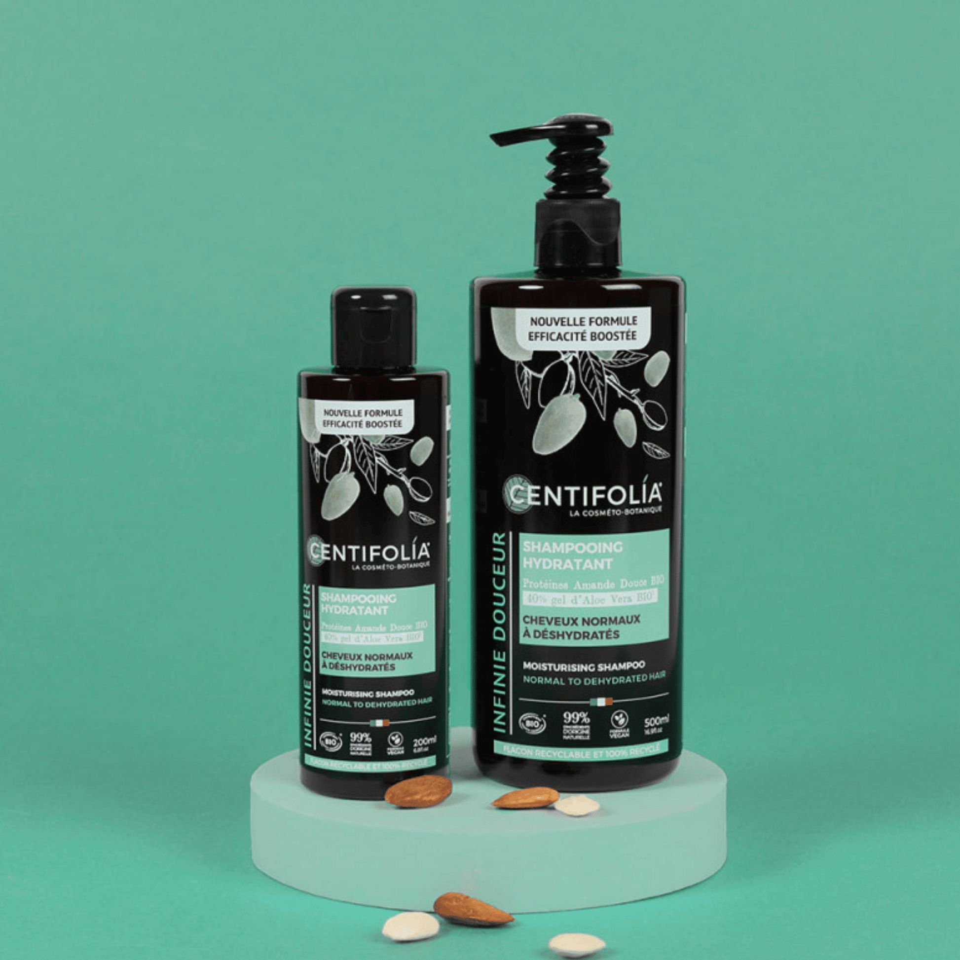 Shampoing hydratant à l'aloe vera bio vendu en suisse chez terrame