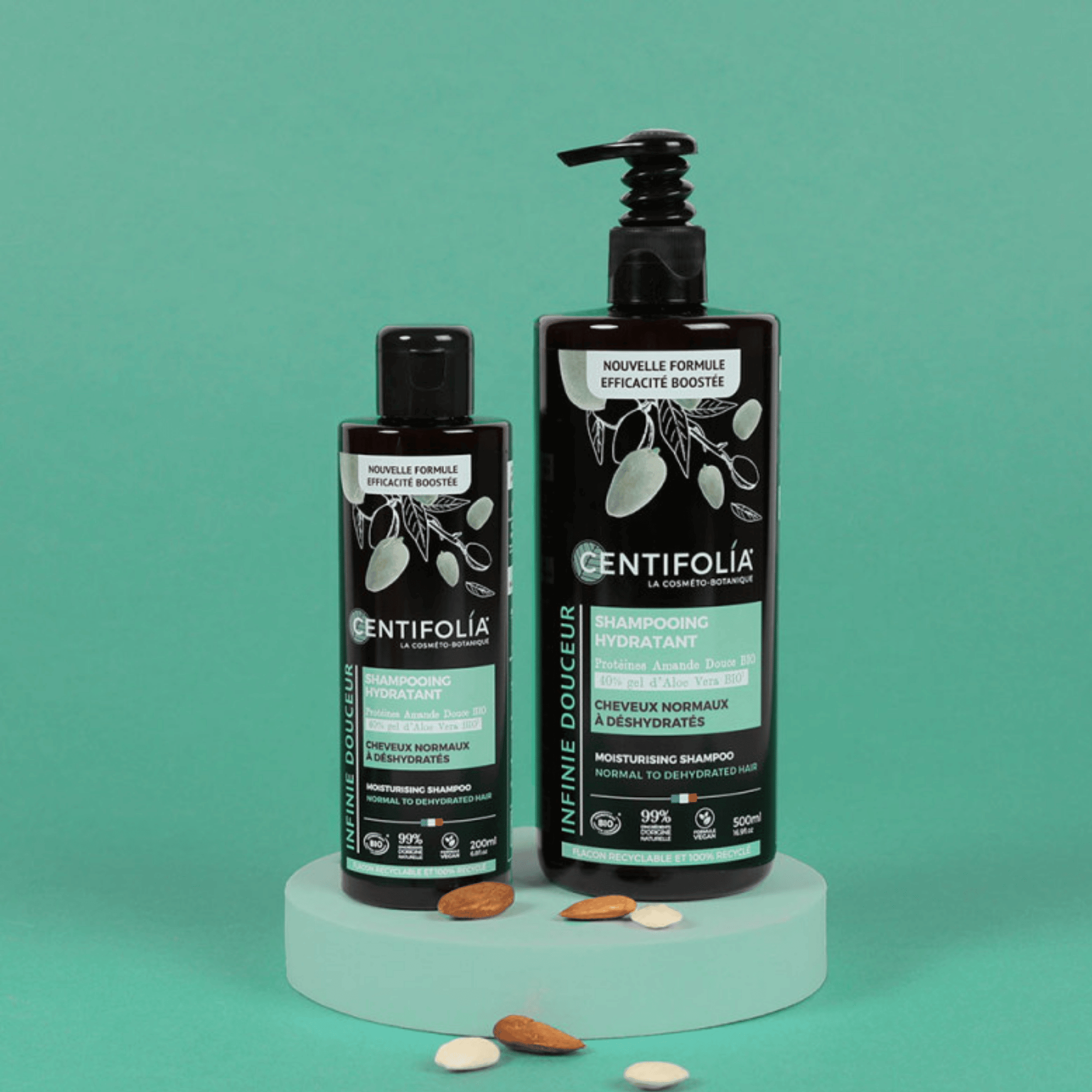 Shampoing hydratant à l'aloe vera bio vendu en suisse chez terrame