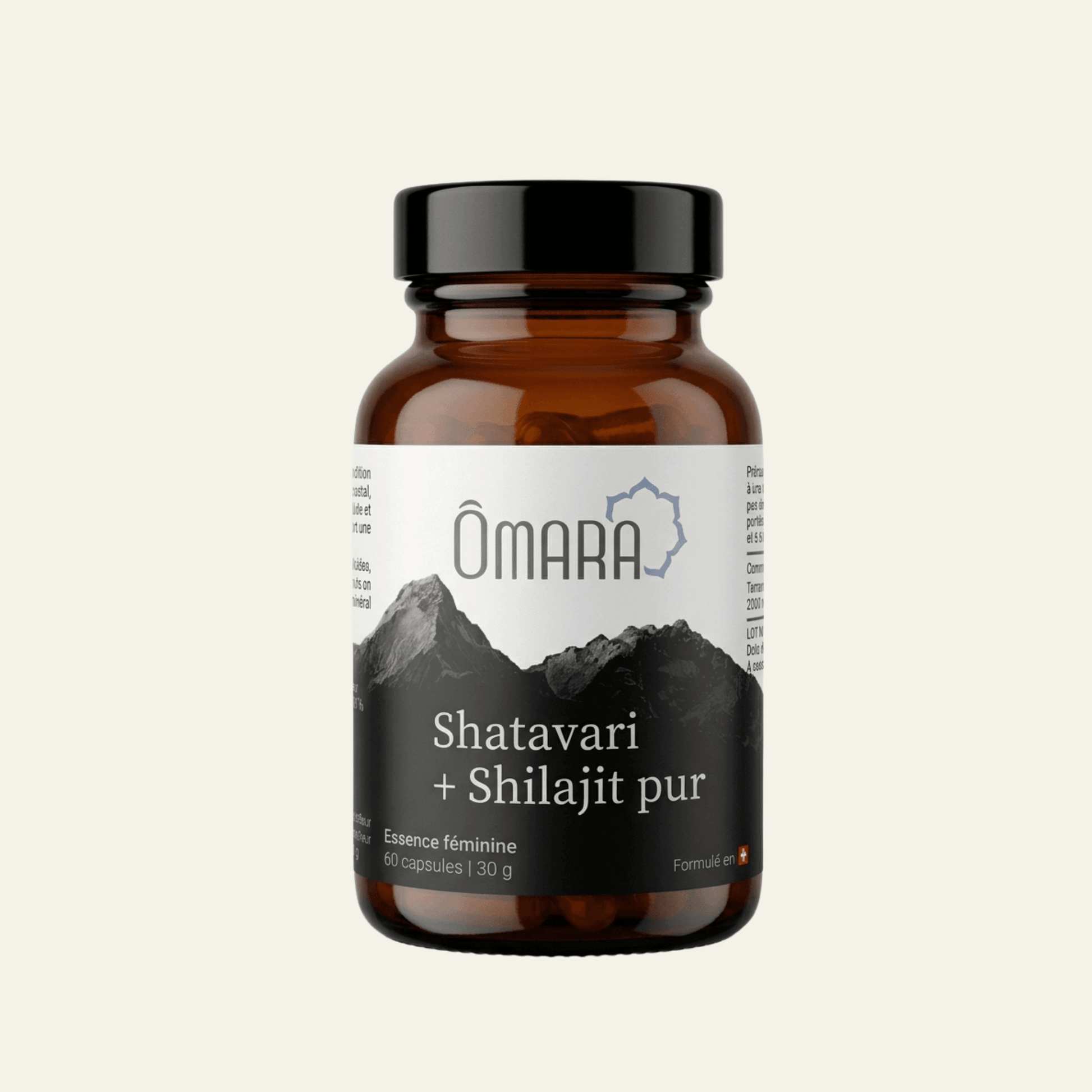 capsules de shatavari et shilajit pur pour la santé féminine
