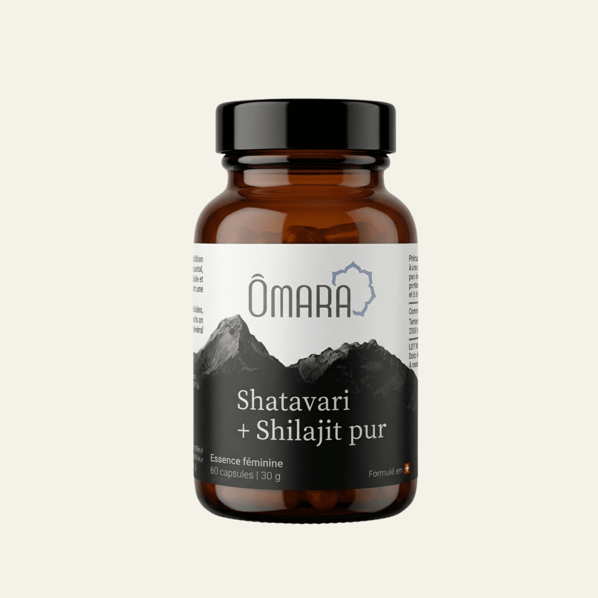 capsules de shatavari et shilajit pur pour la santé féminine