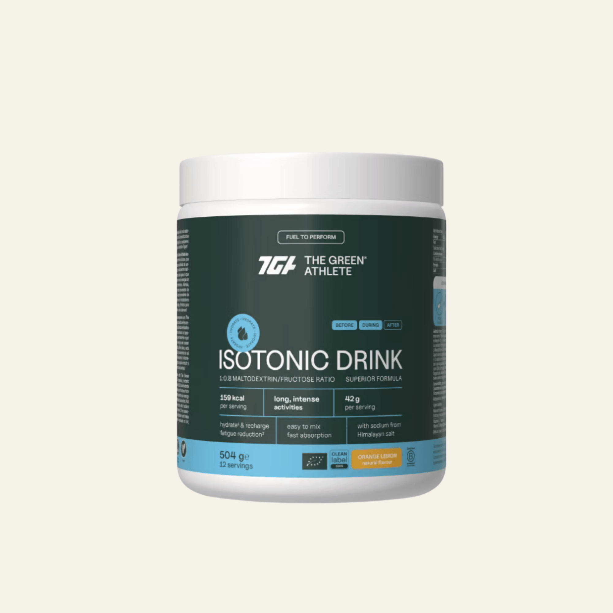 Boisson isotonique – Orange & Citron