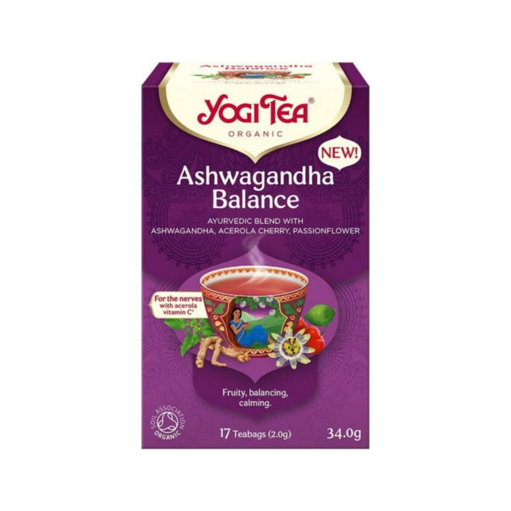Yogi Tea Ashwagandha Balance – boîte vue de face