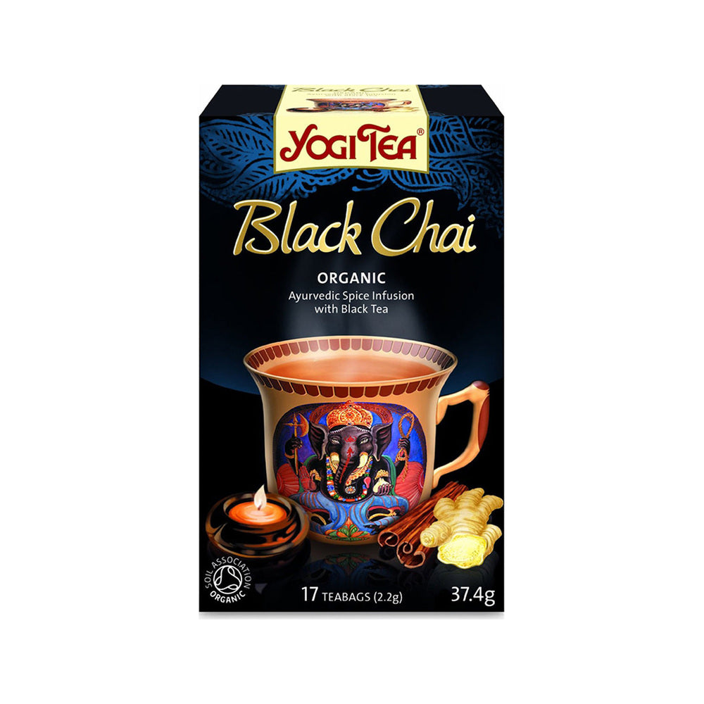 Yogi Tea Black Chai – boîte vue de face