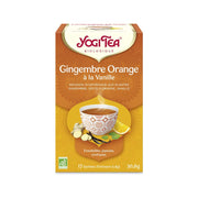 Yogi Tea Gingembre Orange à la Vanille – boîte vue de face