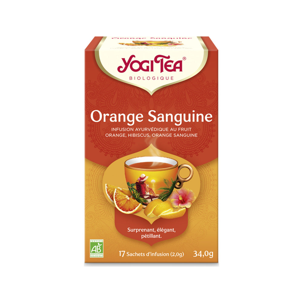Yogi Tea Orange Sanguine – boîte vue de face