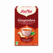 Yogi Tea Gingembre – boîte de face avec légère perspective