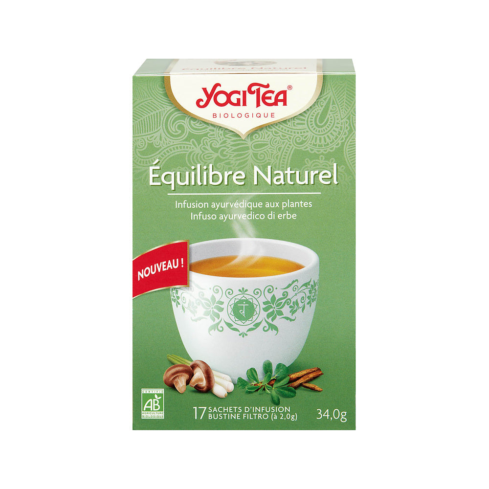 Yogi Tea Équilibre Naturel – boîte vue de face