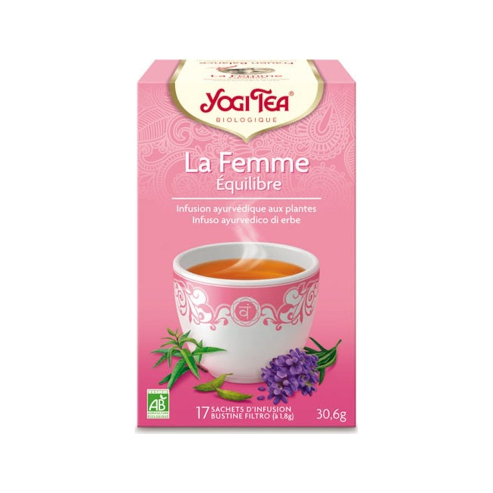 Yogi Tea La Femme Équilibre – boîte vue de face